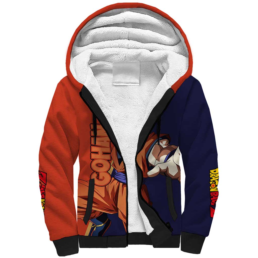 Gohan - Dragon Ball Sherpa Hoodie Anime Style