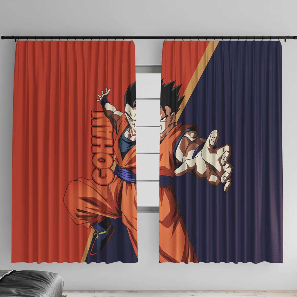 Gohan - Dragon Ball Window Curtain Anime Style