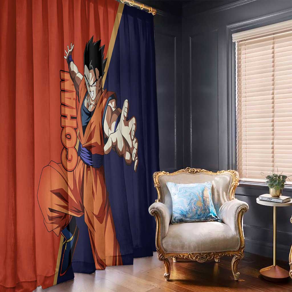 Gohan - Dragon Ball Window Curtain Anime Style