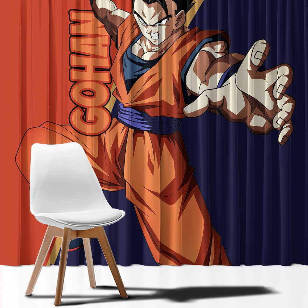 Gohan - Dragon Ball Window Curtain Anime Style