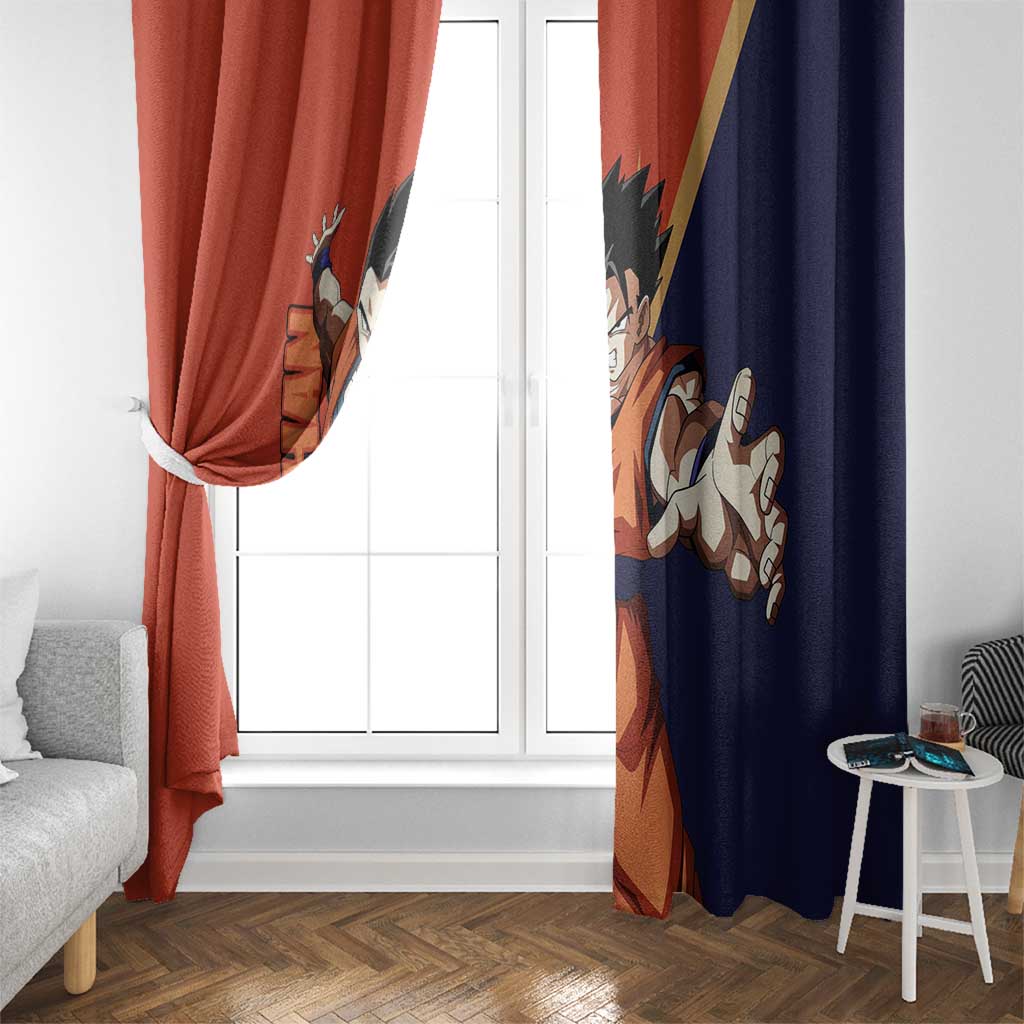 Gohan - Dragon Ball Window Curtain Anime Style