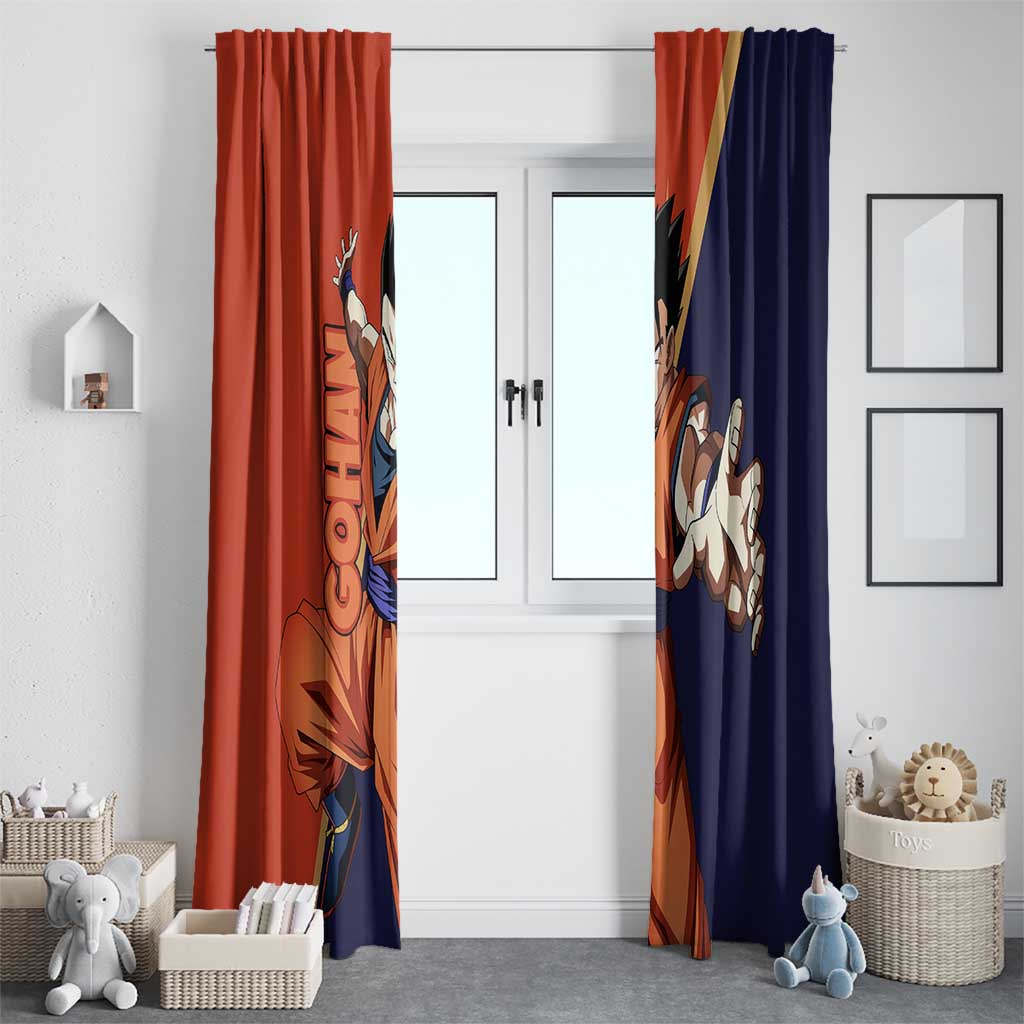 Gohan - Dragon Ball Window Curtain Anime Style