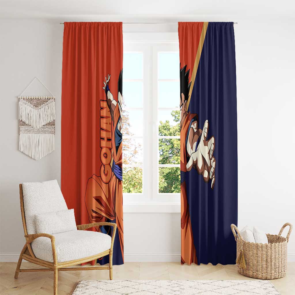 Gohan - Dragon Ball Window Curtain Anime Style