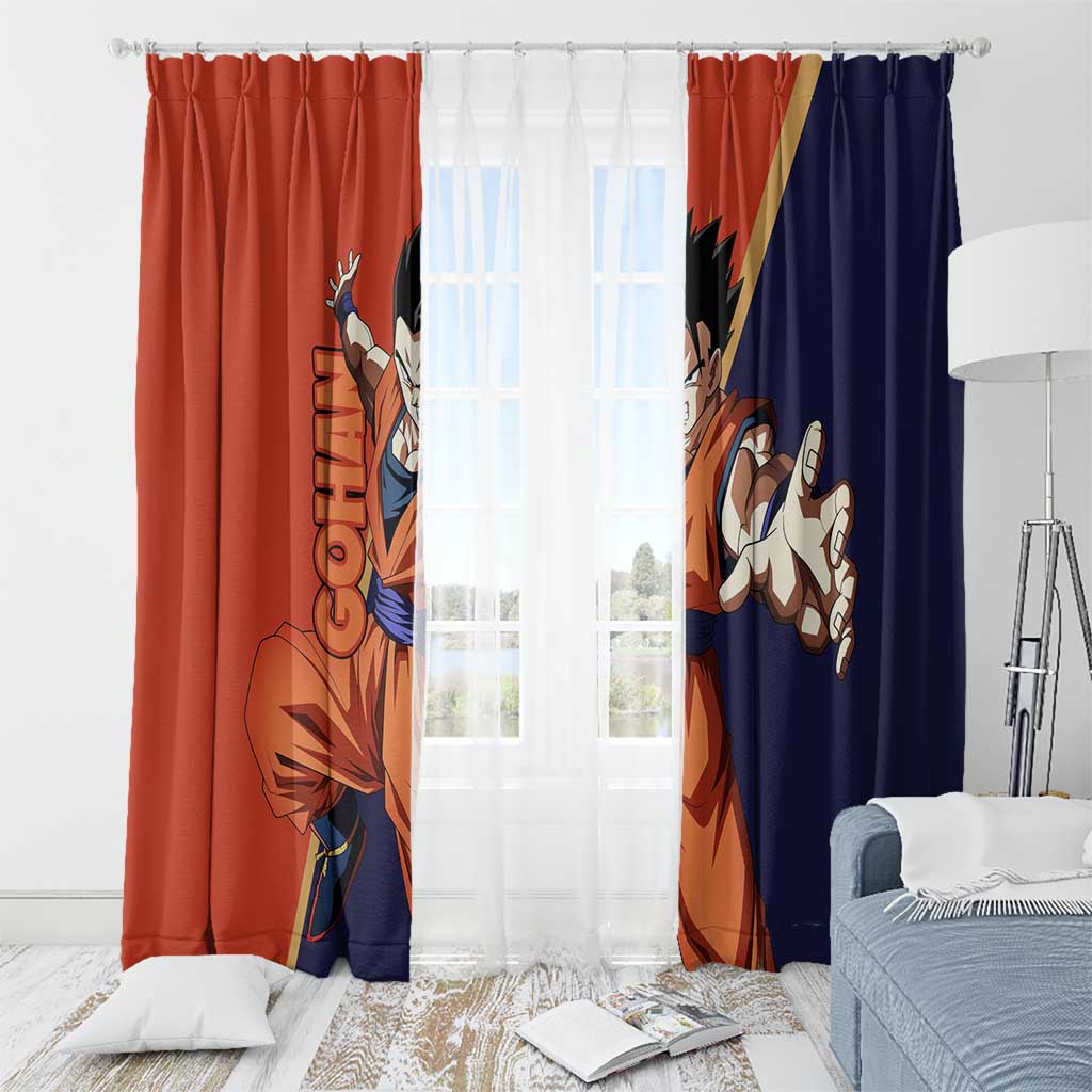 Gohan - Dragon Ball Window Curtain Anime Style