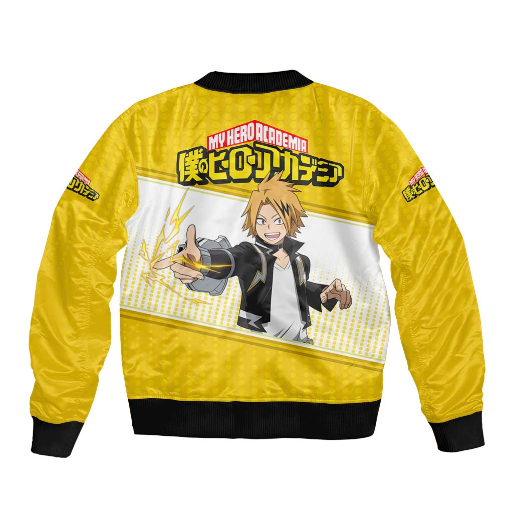 Denki Kaminari - My Hero Academia Bomber Jacket Anime Style
