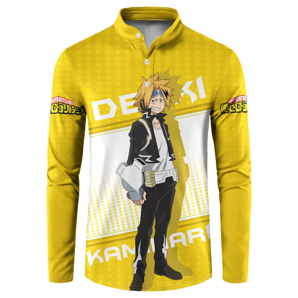 Denki Kaminari - My Hero Academia Button Sweatshirt Anime Style