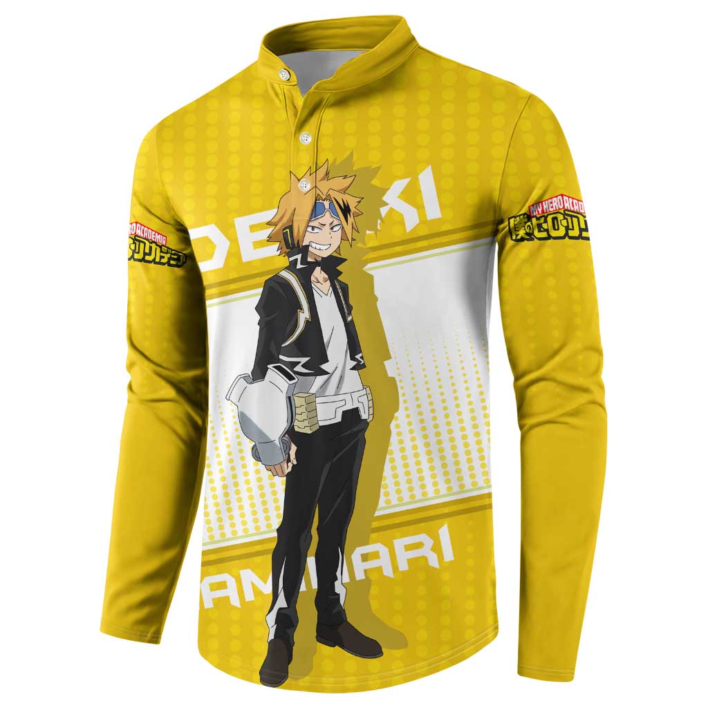 Denki Kaminari - My Hero Academia Button Sweatshirt Anime Style