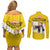 Denki Kaminari - My Hero Academia Couples Matching Off Shoulder Short Dress and Long Sleeve Button Shirt Anime Style