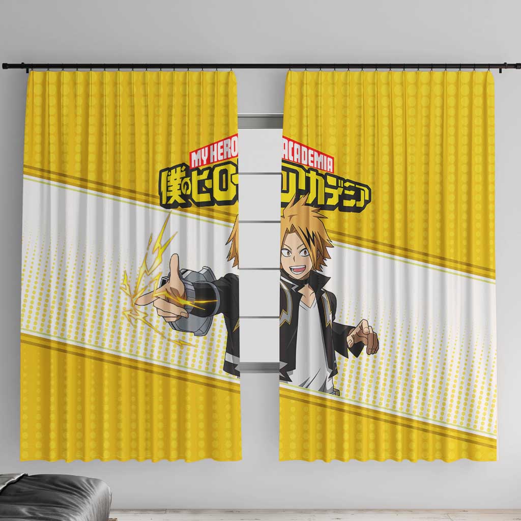 Denki Kaminari - My Hero Academia Window Curtain Anime Style