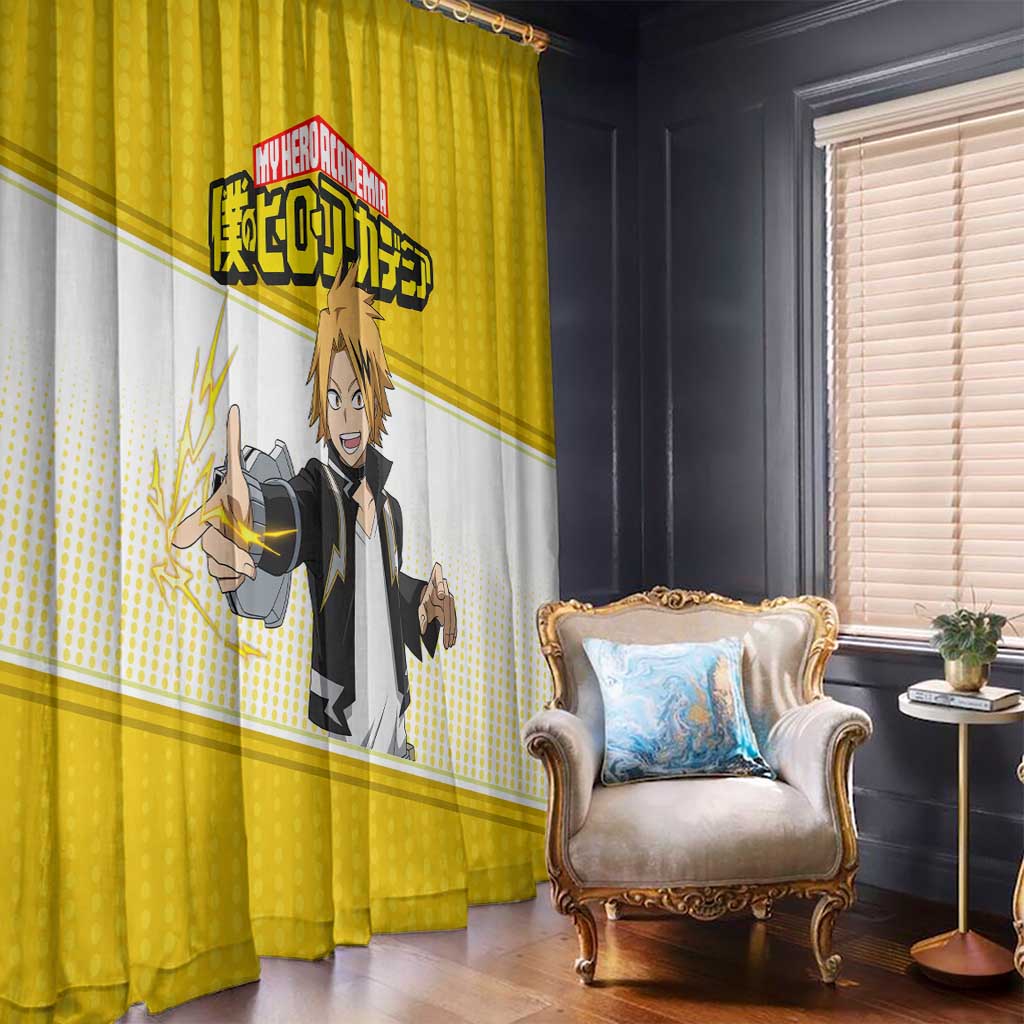 Denki Kaminari - My Hero Academia Window Curtain Anime Style