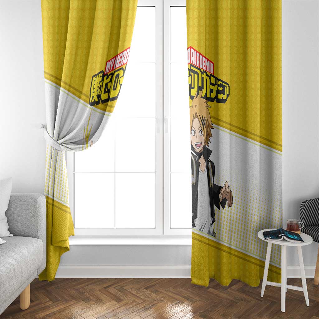 Denki Kaminari - My Hero Academia Window Curtain Anime Style