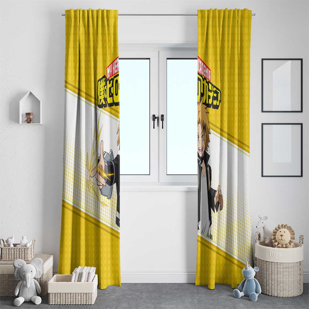Denki Kaminari - My Hero Academia Window Curtain Anime Style