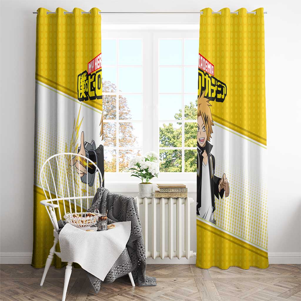 Denki Kaminari - My Hero Academia Window Curtain Anime Style