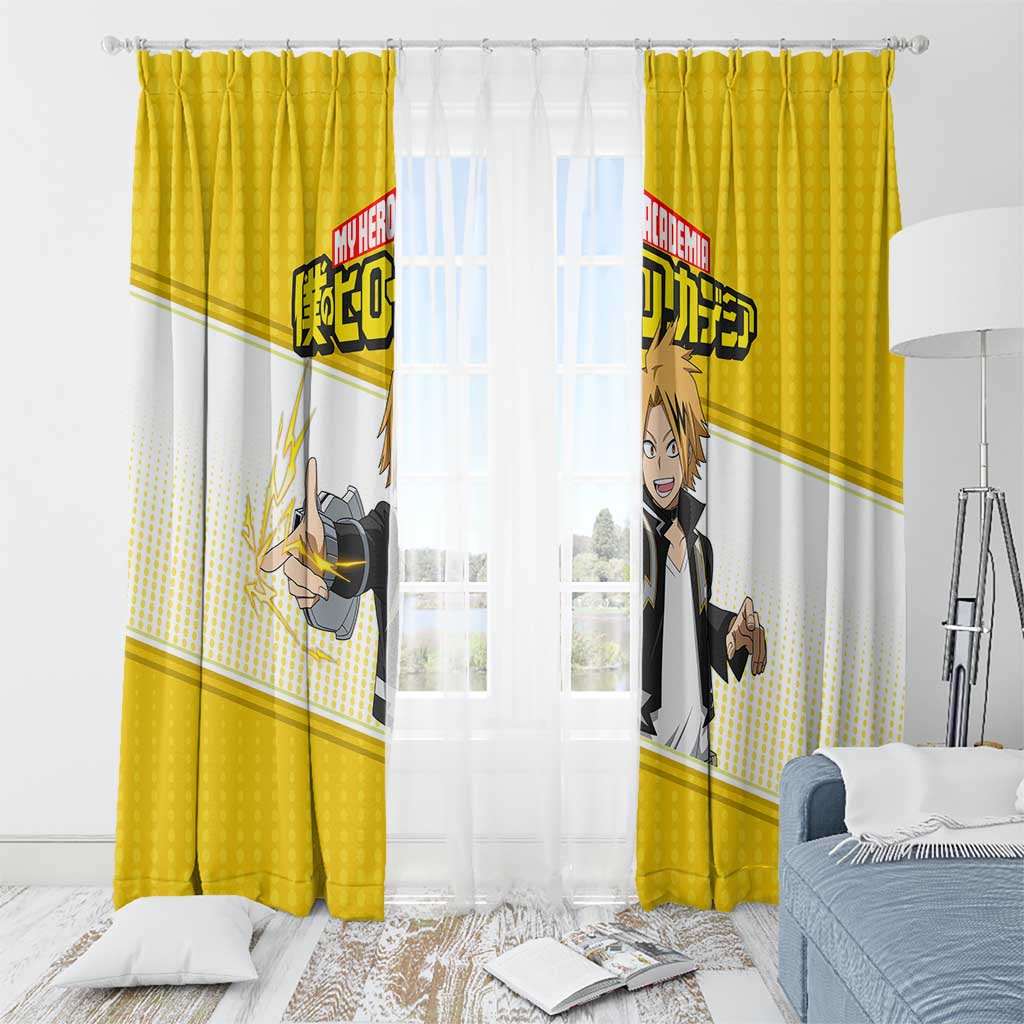 Denki Kaminari - My Hero Academia Window Curtain Anime Style