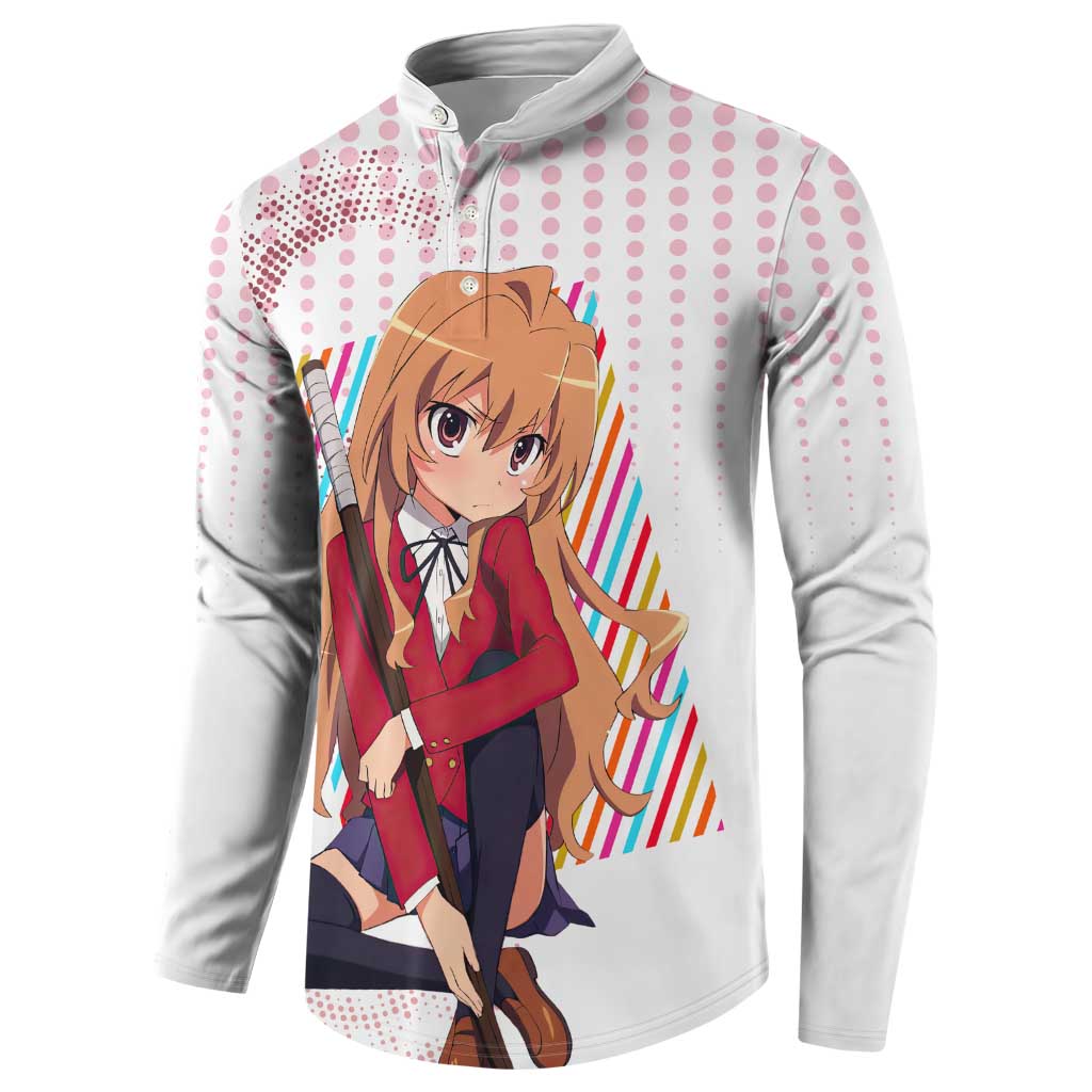 Minori Kushieda - Toradora Button Sweatshirt Anime Style