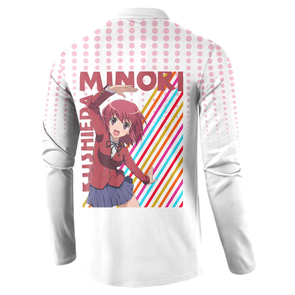 Minori Kushieda - Toradora Button Sweatshirt Anime Style