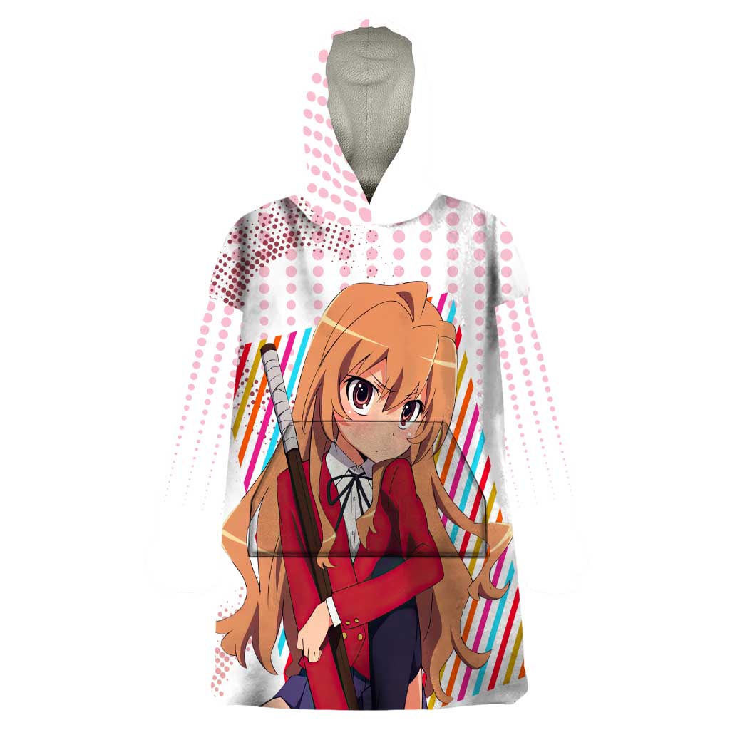 Minori Kushieda - Toradora Wearable Blanket Hoodie Anime Style