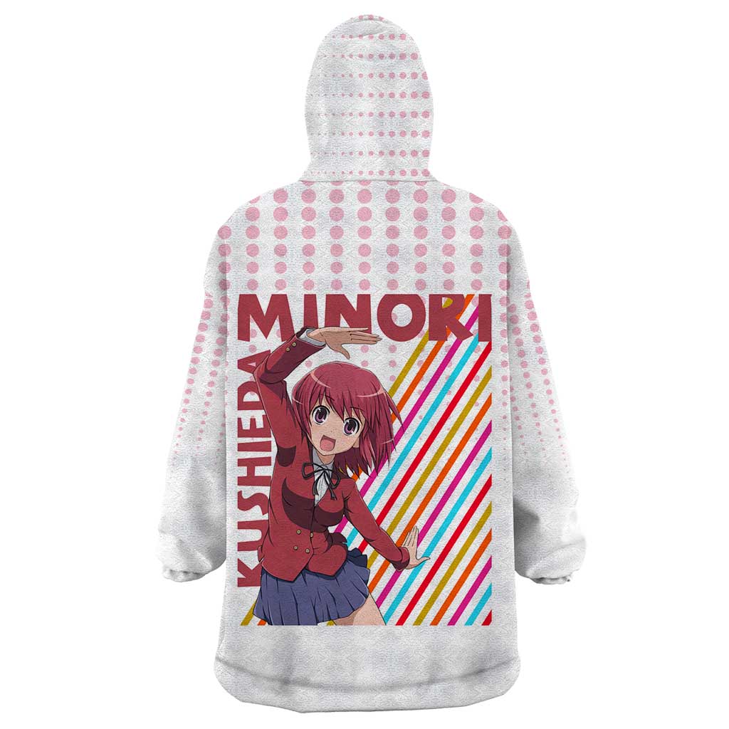 Minori Kushieda - Toradora Wearable Blanket Hoodie Anime Style