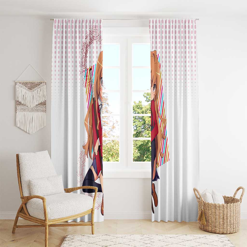 Minori Kushieda - Toradora Window Curtain Anime Style
