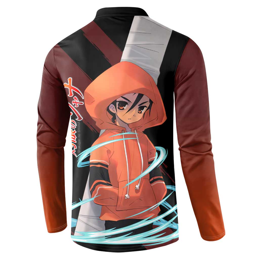 Khamsin Nbh'w - Shakugan no Shana Button Sweatshirt Anime Style