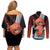 Khamsin Nbh'w - Shakugan no Shana Couples Matching Off Shoulder Short Dress and Long Sleeve Button Shirt Anime Style