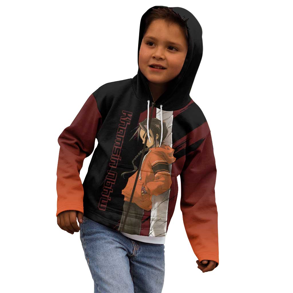 Khamsin Nbh'w - Shakugan no Shana Kid Hoodie Anime Style