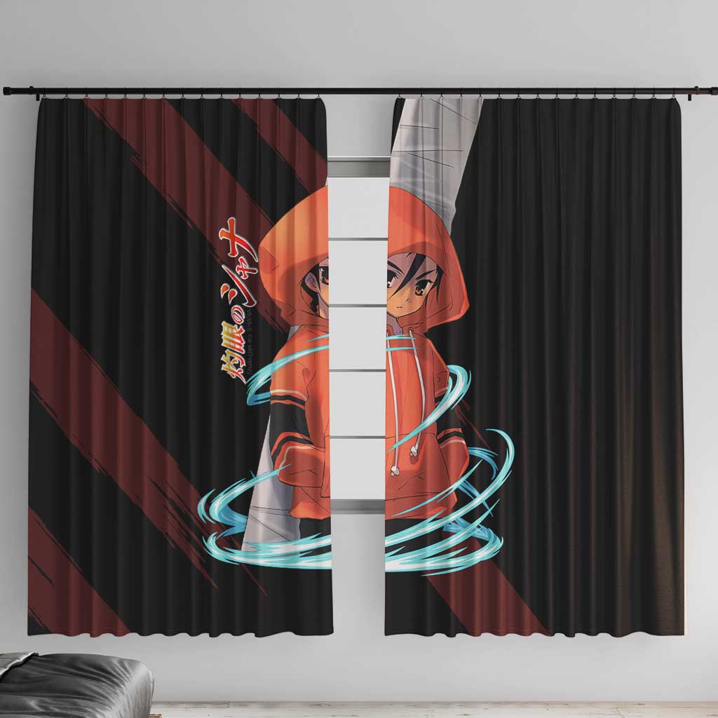 Khamsin Nbh'w - Shakugan no Shana Window Curtain Anime Style