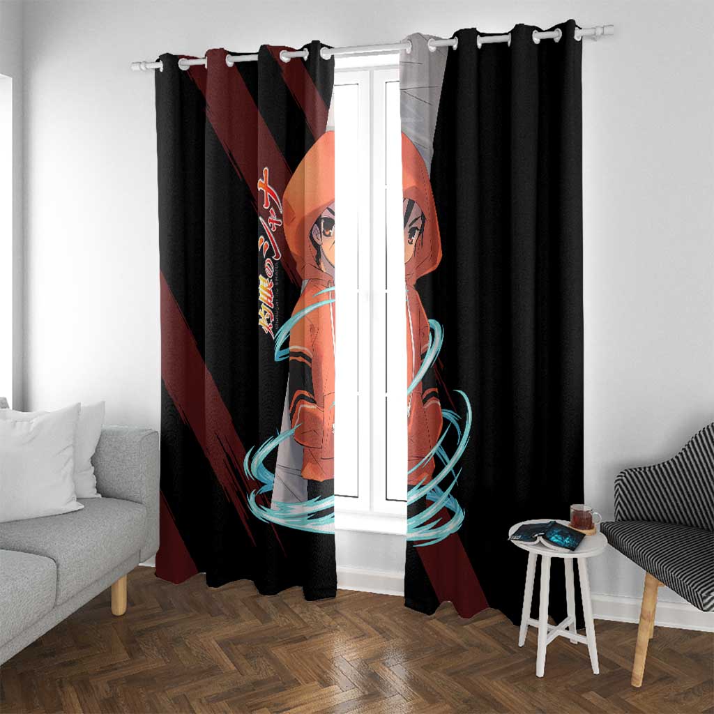 Khamsin Nbh'w - Shakugan no Shana Window Curtain Anime Style