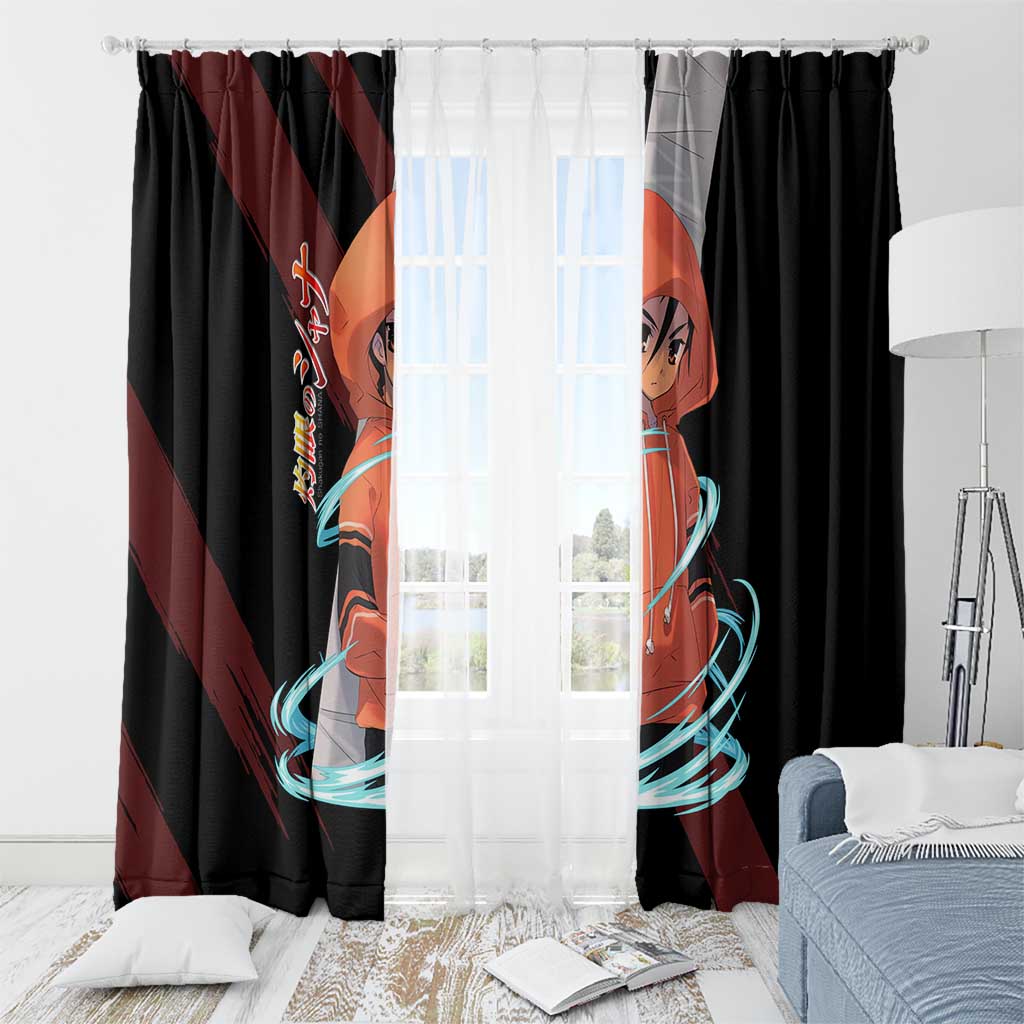Khamsin Nbh'w - Shakugan no Shana Window Curtain Anime Style