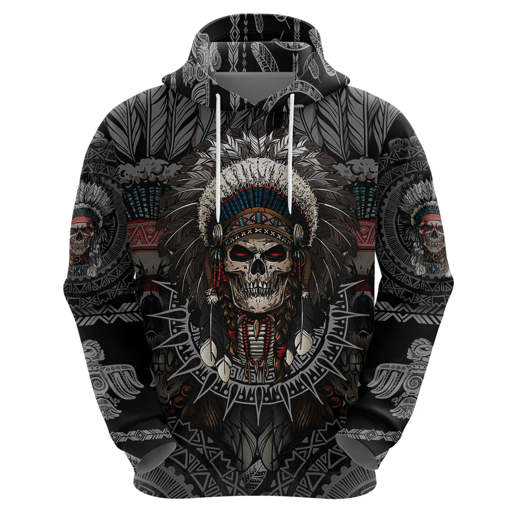 skull-native-american-warrior-hoodie