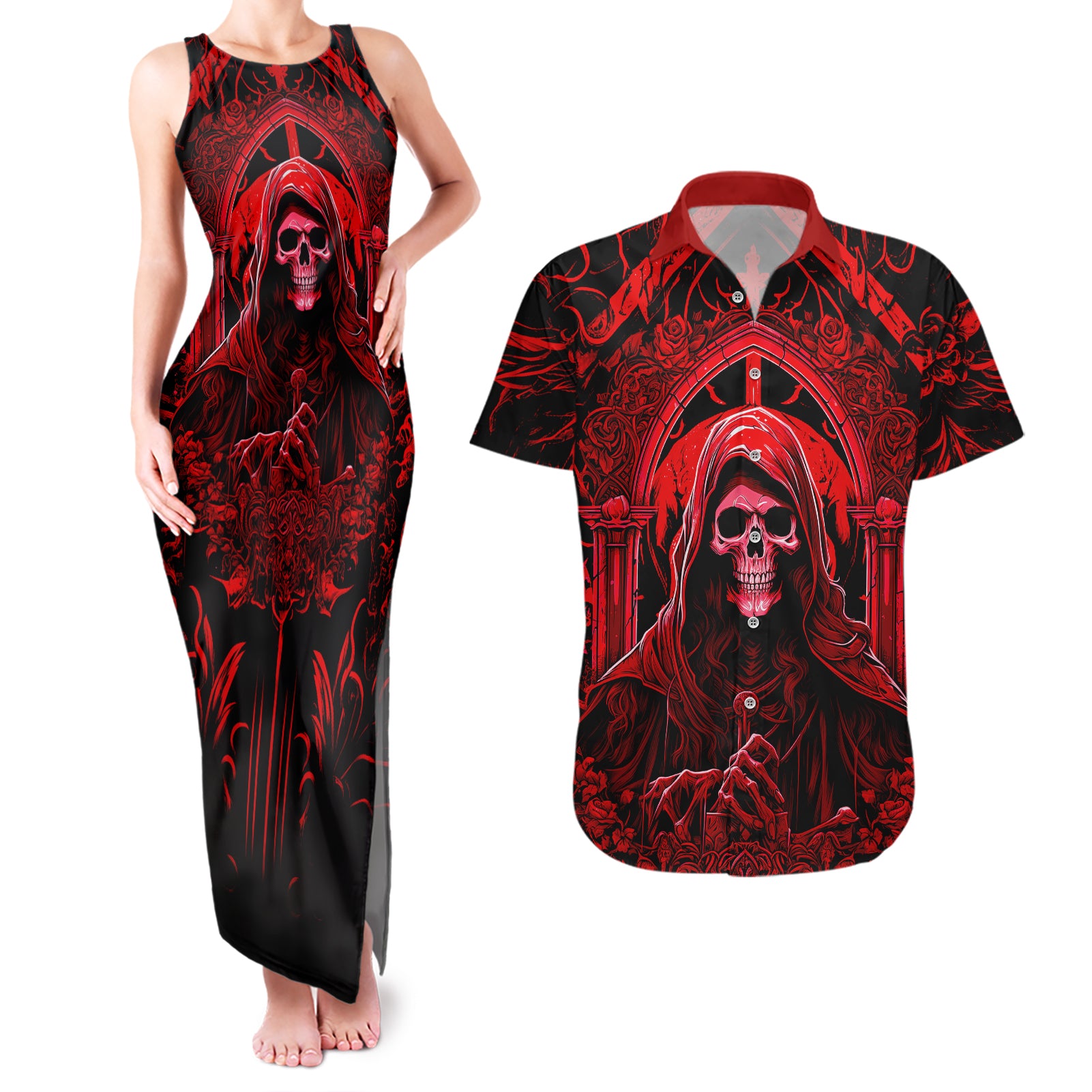 the-older-we-get-the-less-life-in-prison-is-a-deterrent-couples-matching-tank-maxi-dress-and-hawaiian-shirt