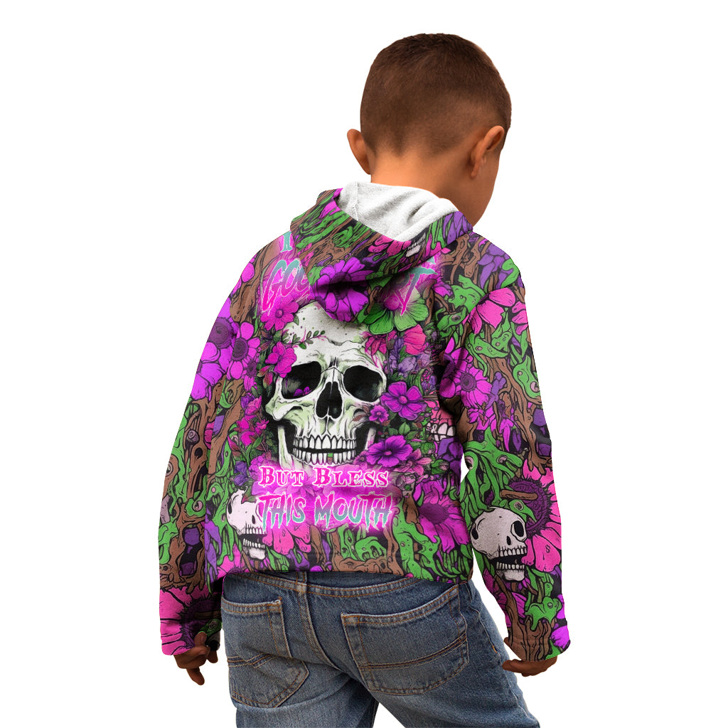 i-have-a-good-heart-but-bless-this-mouth-kid-hoodie