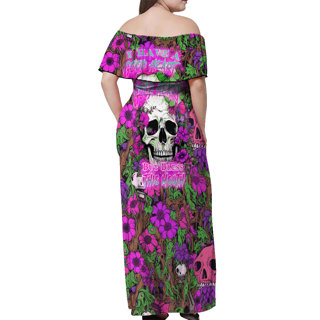i-have-a-good-heart-but-bless-this-mouth-off-shoulder-maxi-dress