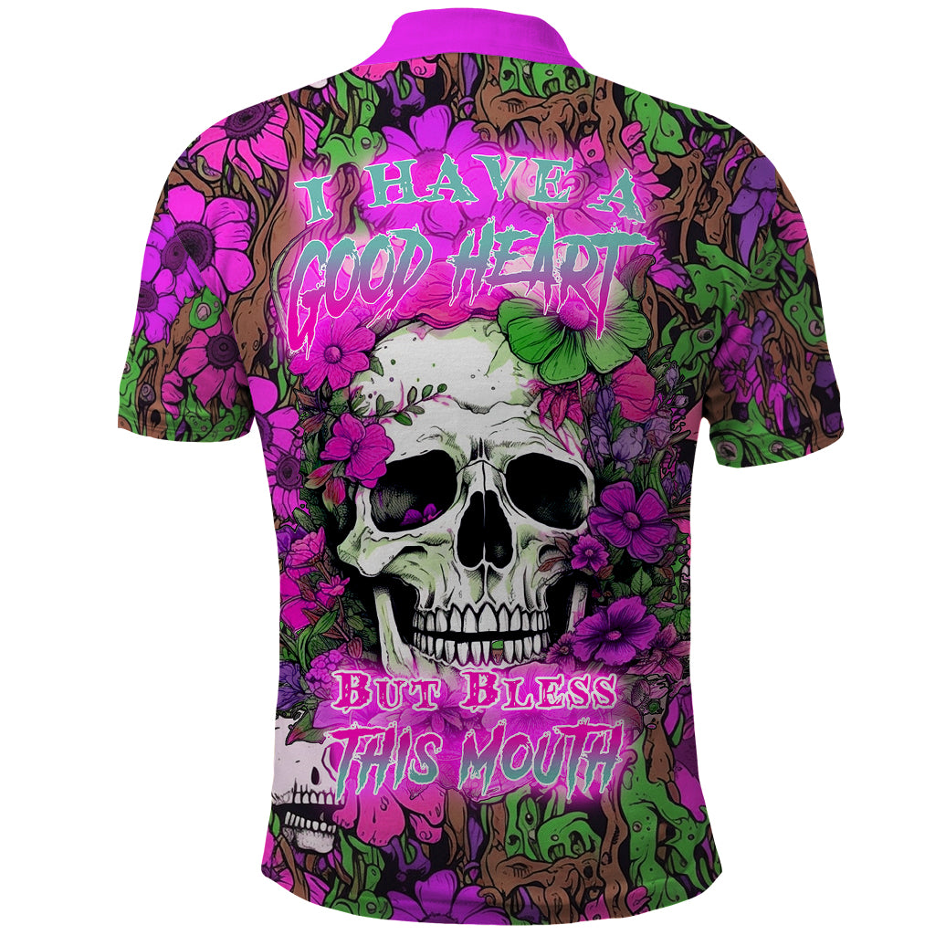 i-have-a-good-heart-but-bless-this-mouth-polo-shirt