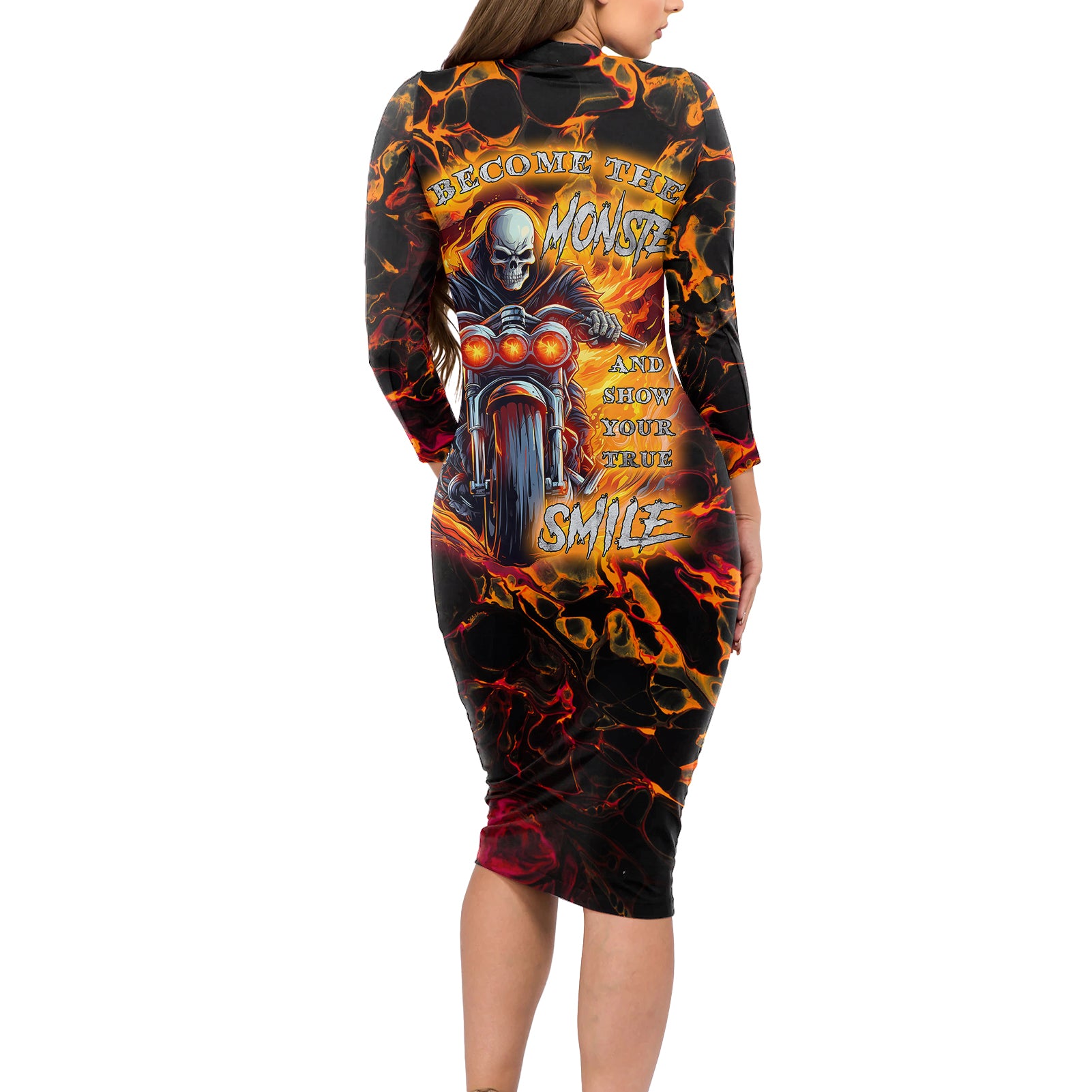 be-come-the-monster-and-show-your-true-smile-long-sleeve-bodycon-dress