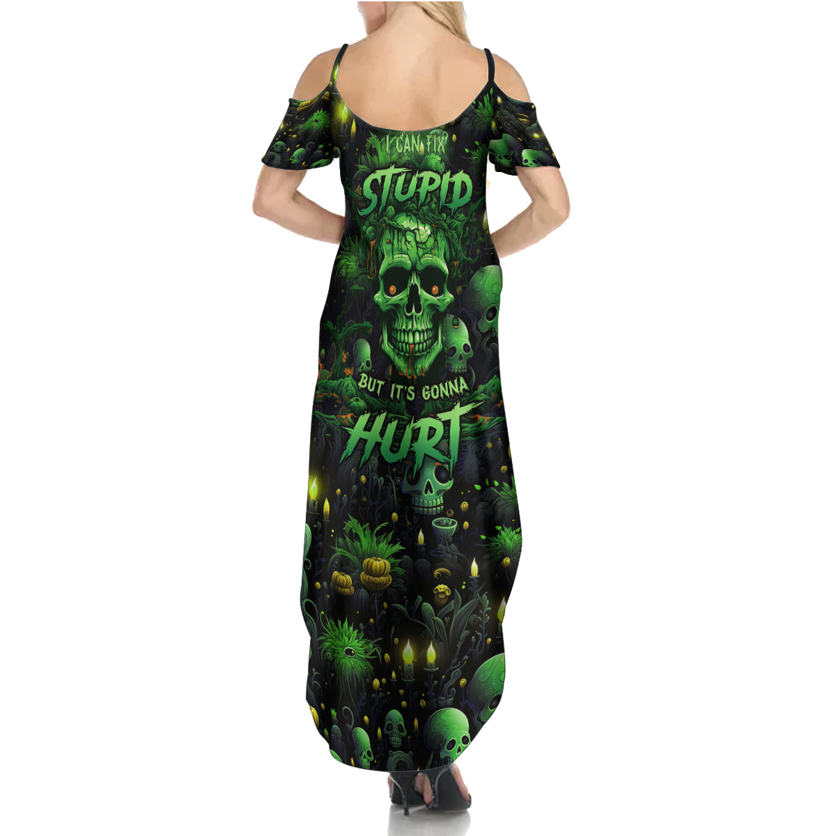 i-can-fix-stupid-but-is-gonna-hurt-summer-maxi-dress