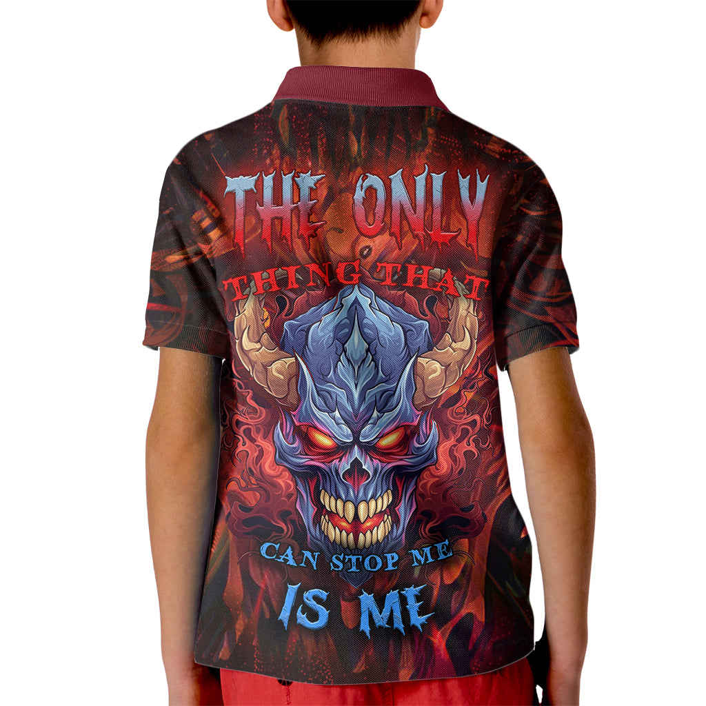 the-only-thing-that-can-stop-me-is-me-kid-polo-shirt