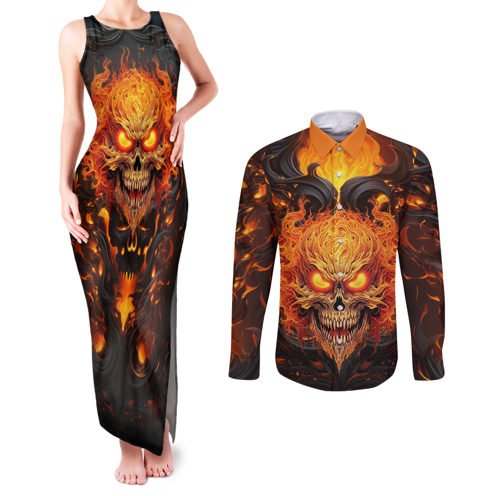 dont-make-me-mad-couples-matching-tank-maxi-dress-and-long-sleeve-button-shirts