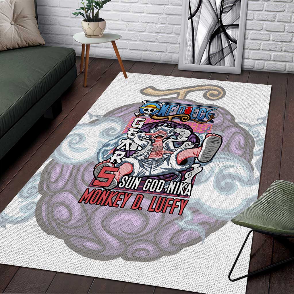 5th Gear Luffy One Piece Area Rug Anime Style