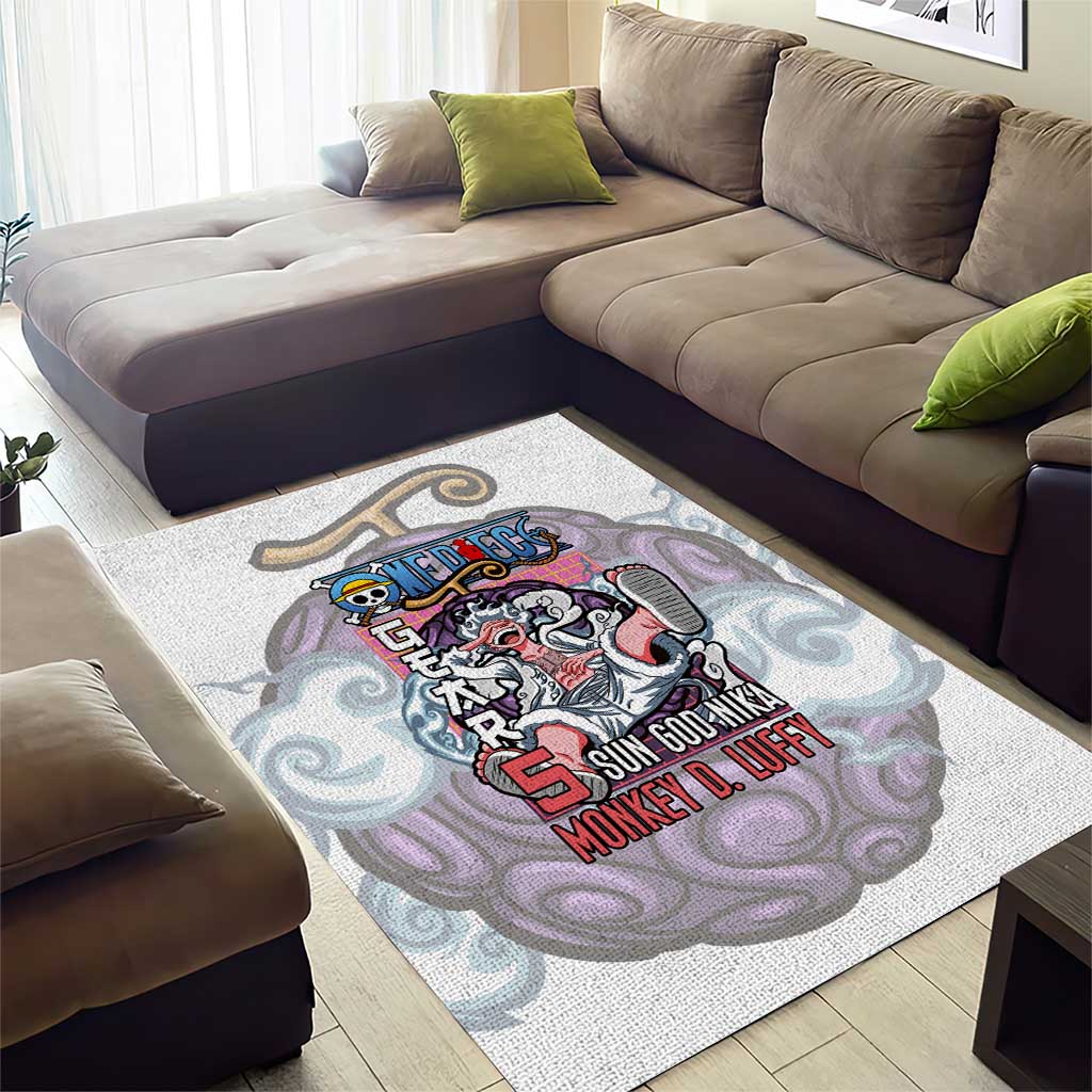 5th Gear Luffy One Piece Area Rug Anime Style