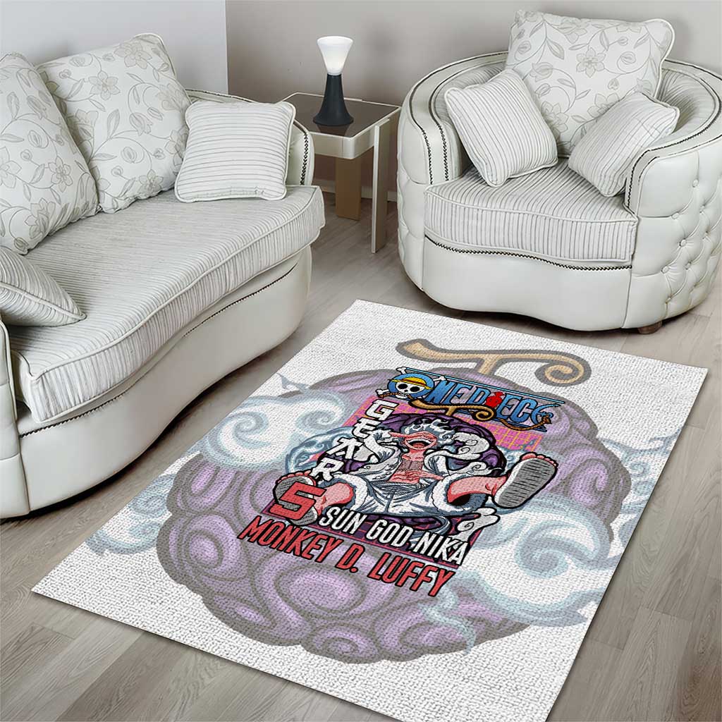 5th Gear Luffy One Piece Area Rug Anime Style