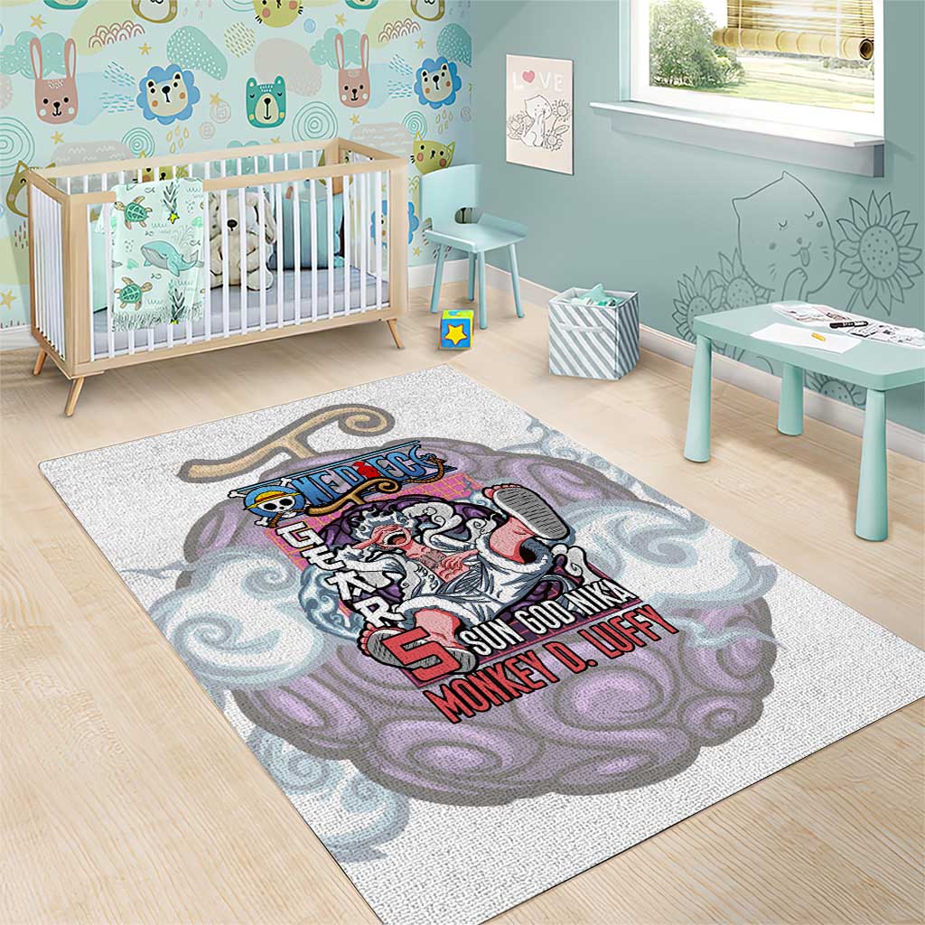 5th Gear Luffy One Piece Area Rug Anime Style