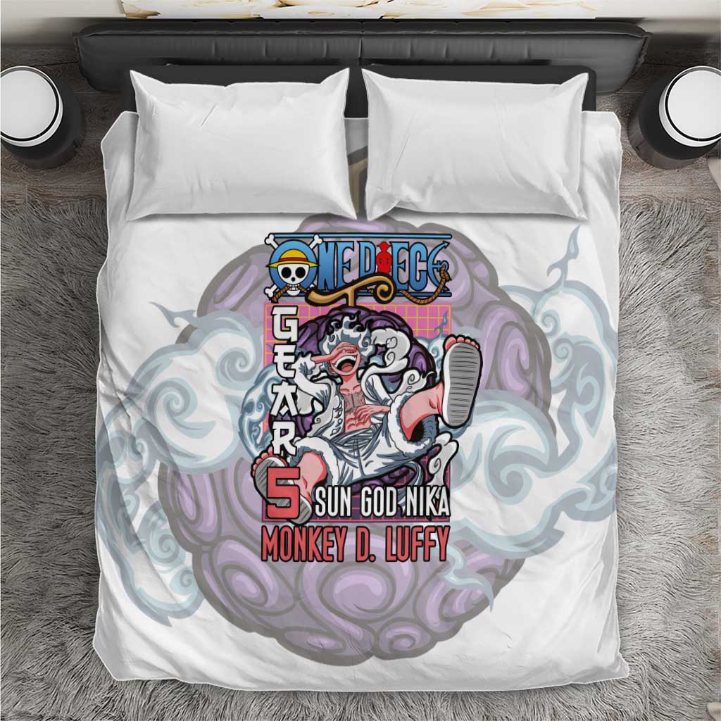 5th Gear Luffy One Piece Bedding Set Anime Style