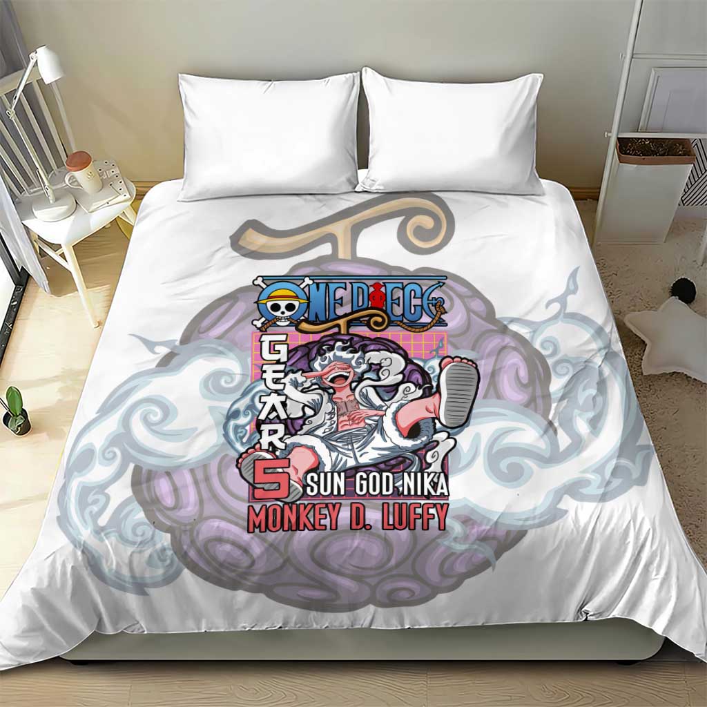 5th Gear Luffy One Piece Bedding Set Anime Style