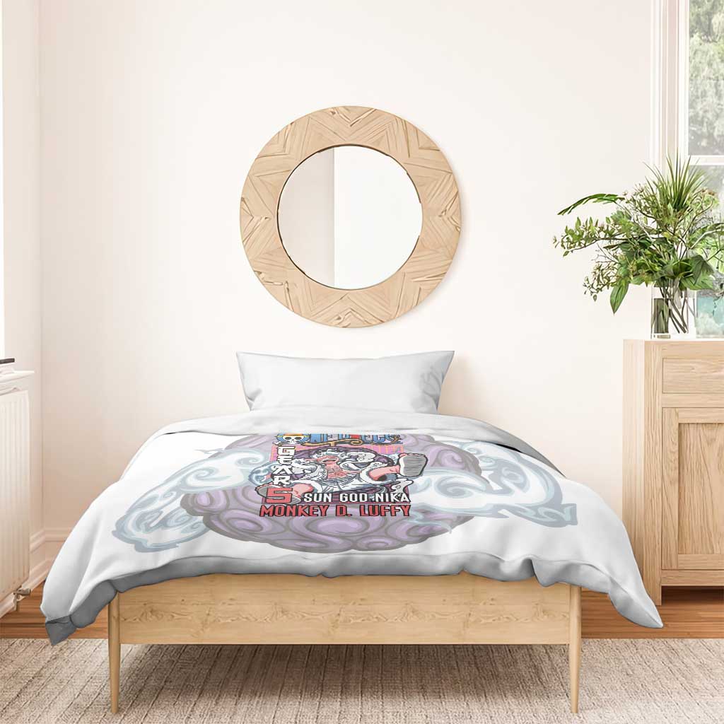5th Gear Luffy One Piece Bedding Set Anime Style