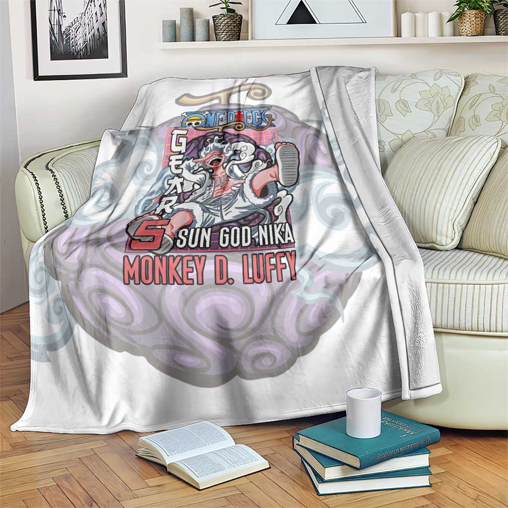 5th Gear Luffy One Piece Blanket Anime Style