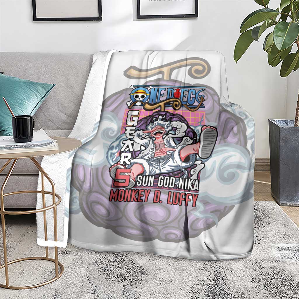 5th Gear Luffy One Piece Blanket Anime Style