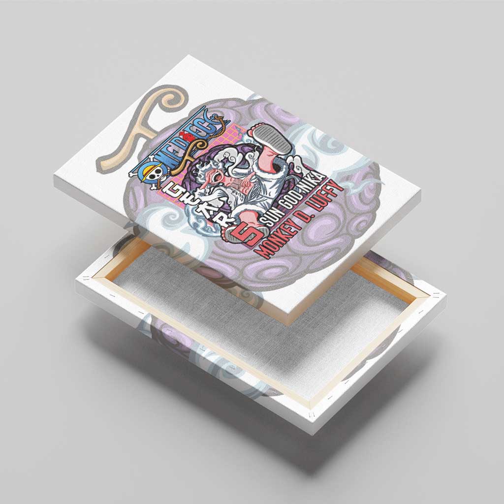 5th Gear Luffy One Piece Canvas Wall Art Anime Style