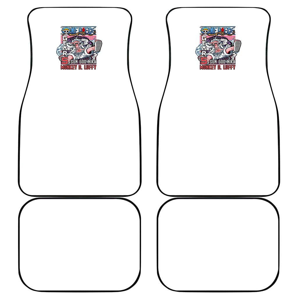 5th Gear Luffy One Piece Car Mats Anime Style