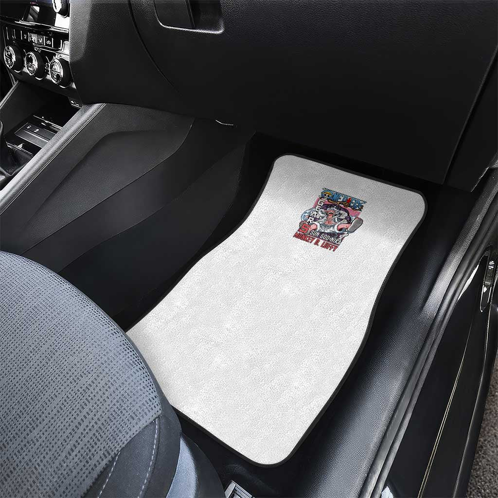 5th Gear Luffy One Piece Car Mats Anime Style